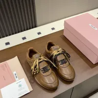 $108.00 USD MIU MIU Flat Shoes For Women #1462310