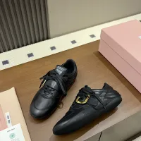 $108.00 USD MIU MIU Flat Shoes For Women #1462311