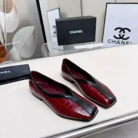 $125.00 USD Chanel Flat Shoes For Women #1462415