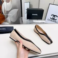 $125.00 USD Chanel Flat Shoes For Women #1462417