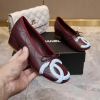 $108.00 USD Chanel Flat Shoes For Women #1462425