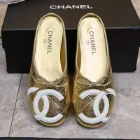 $108.00 USD Chanel Slippers For Women #1462430