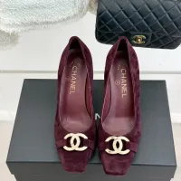 $108.00 USD Chanel High-Heeled Shoes For Women #1462535