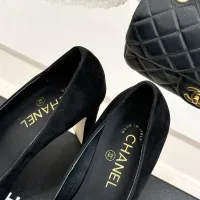 $108.00 USD Chanel High-Heeled Shoes For Women #1462537