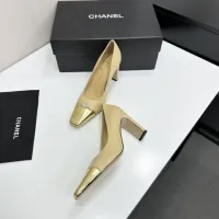 $105.00 USD Chanel High-Heeled Shoes For Women #1462552