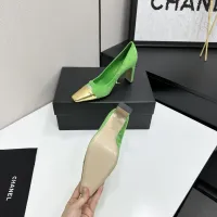 $105.00 USD Chanel High-Heeled Shoes For Women #1462555