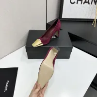 $105.00 USD Chanel High-Heeled Shoes For Women #1462556
