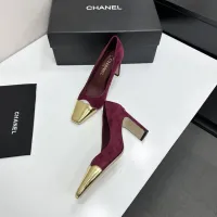 $105.00 USD Chanel High-Heeled Shoes For Women #1462556