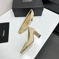 $105.00 USD Chanel High-Heeled Shoes For Women #1462557