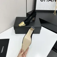 $105.00 USD Chanel High-Heeled Shoes For Women #1462558