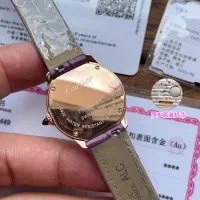 $340.50 USD Cartier AAA Quality Watches In Rose Gold For Women #1462589