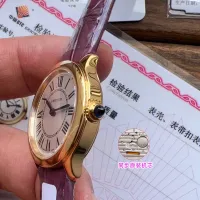 $340.50 USD Cartier AAA Quality Watches In Gold For Women #1462590