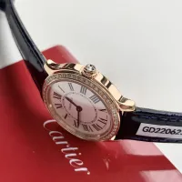 $423.14 USD Cartier AAA Quality Watches In Gold For Women #1462595