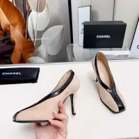 $125.00 USD Chanel High-Heeled Shoes For Women #1462642