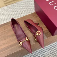 $100.00 USD Gucci High-Heeled Shoes For Women #1462655