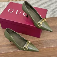 $100.00 USD Gucci High-Heeled Shoes For Women #1462657