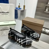 $76.00 USD Burberry Flat Shoes For Women #1462807
