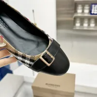 $85.00 USD Burberry Flat Shoes For Women #1462848
