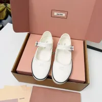 $85.00 USD MIU MIU Flat Shoes For Women #1462871