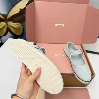 $85.00 USD MIU MIU Flat Shoes For Women #1462872