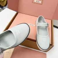 $85.00 USD MIU MIU Flat Shoes For Women #1462872