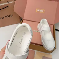 $92.00 USD MIU MIU Flat Shoes For Women #1462892