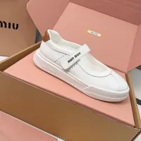 $92.00 USD MIU MIU Flat Shoes For Women #1462893