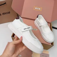 $92.00 USD MIU MIU Flat Shoes For Women #1462894