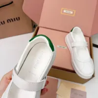 $92.00 USD MIU MIU Flat Shoes For Women #1462895