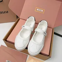 $92.00 USD MIU MIU Flat Shoes For Women #1462897